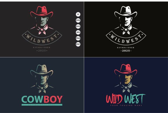 Cowboy American Sheriff Wild West Vector Review