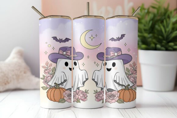 Cowboy Ghost Halloween Tumbler Wrap Review