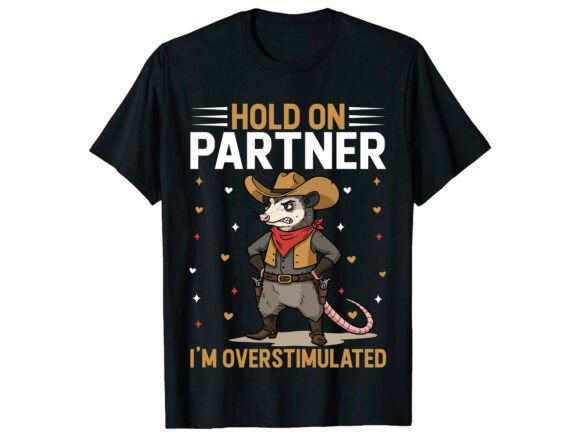 Funny Cowboy Opossum Partner T-Shirt Review for Real Projects