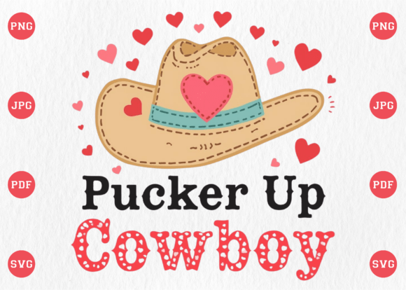 Pucker Up Cowboy Valentine’s Day Designs: A Designer’s Perspective