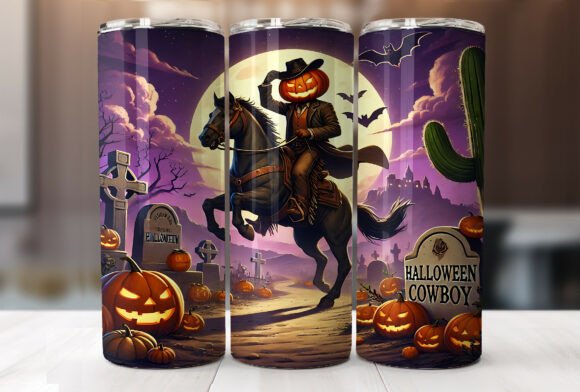 Western Halloween Cowboy Tumbler Wrap Review for Real Projects