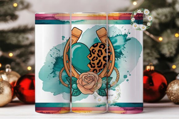 Western Turquoise Heart Tumbler Wrap Review
