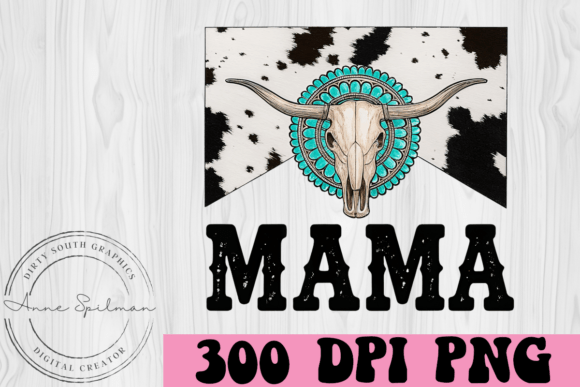 Western Turquoise Mama Clipart Review for Real Embroidery Projects
