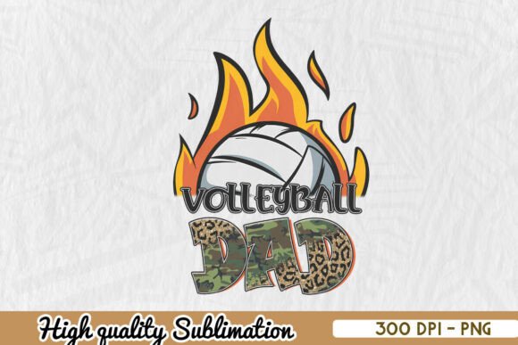 Western Volleyball Dad Father’s Day PNG Review for Real Projects